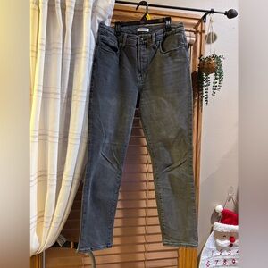 Good American Charcoal Skinny Jeans